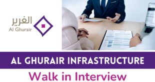 Al Ghurair Infrastructure Walk-In Interview Dubai 2026