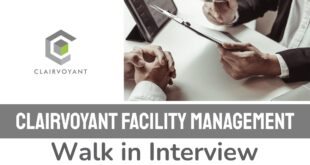 Clairvoyant Facility Management Walk in Interview