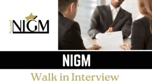 NIGM Latest Walk-In Interview in Abu Dhabi 2026 – Apply Now