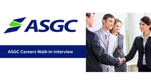 ASGC Careers Walk-in Interview in Dubai