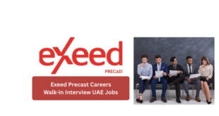 Exeed Precast Careers 2026 | Walk-in Interview UAE Jobs
