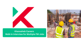 Khansaheb Careers 2026: Walk-in Interview for Multiple FM Jobs