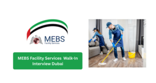 MEBS Facility Services Cleaner Walk-In Interview Dubai 2026