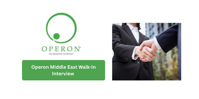 Operon Middle East Walk-In Interview 2026