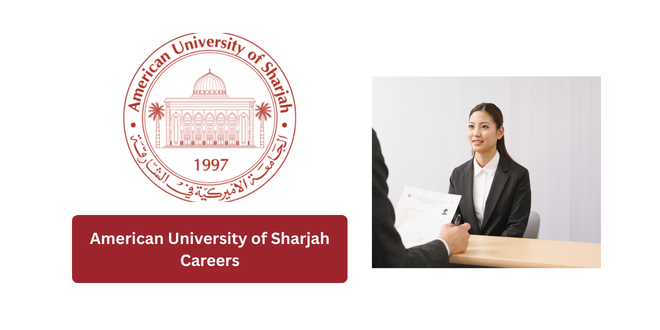 American University of Sharjah Careers 2026 – Part-Time Jobs Openings